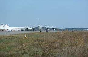 Tu-95MS taking off