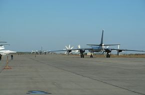 Tu-95MS taking off