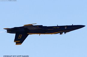 US Navy Blue Angels F/A-18 Hornet