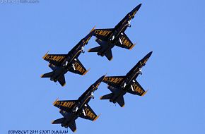 US Navy Blue Angels F/A-18 Hornet