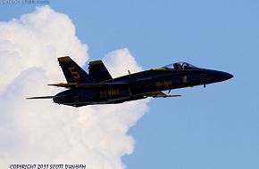US Navy Blue Angels F/A-18 Hornet