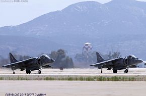 USMC AV-8B Harriers