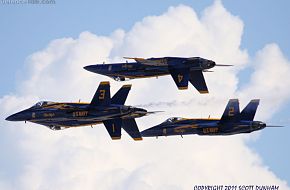 US Navy Blue Angels F/A-18 Hornet