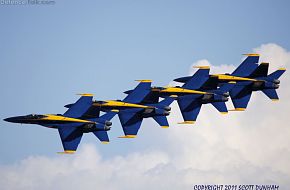 US Navy Blue Angels F/A-18 Hornet