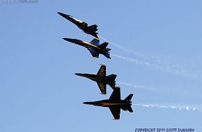 US Navy Blue Angels F/A-18 Hornet