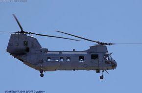 USMC CH-46 Sea Knight Helicopter