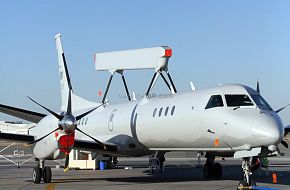 Pakistan Saab 2000 Erieye  AEW&C at Dubai Air Show 2011