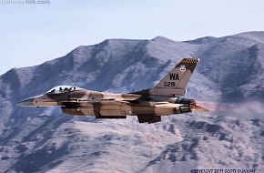 USAF F-16 Fighting Falcon Agressor Fighter