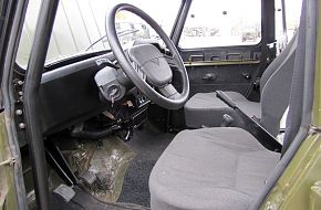 UAZ Gusar interior