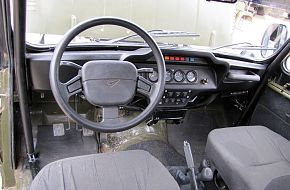 UAZ Gusar interior