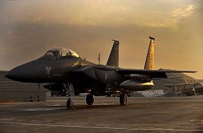 F-15E Strike Eagle at Bagram Airfield, Afghanistan