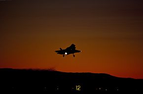 F-35A JSF Night Flight