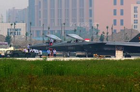 J-20 Prototype parked - China Air Force