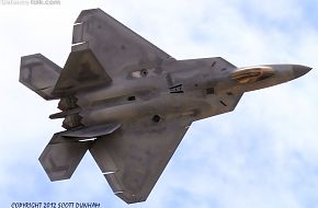 USAF F-22A Raptor Air Superiority Fighter