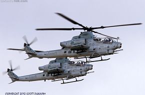 USMC AH-1Z Viper Helicopter Gunship