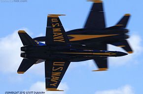 US Navy Blue Angels - F/A-18 Hornet Fighter