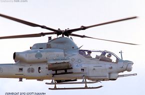 USMC AH-1Z Viper Helicopter Gunship