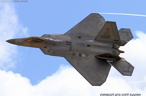 USAF F-22A Raptor Air Superiority Fighter