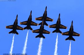 US Navy Blue Angels - F/A-18 Hornet Fighter