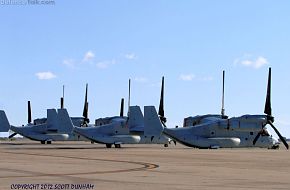 USMC MV-22 Osprey Tiltrotor Aircraft