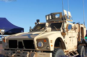 US Navy M-ATV MRAP Vehicle