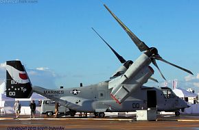 USMC MV-22 Osprey Tiltrotor Aircraft