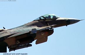 USAF Aggressor F-16 Falcon Fighter