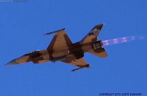 USAF Aggressor F-16 Falcon Fighter