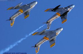 USAF F-86 Sabre - Horsemen Flight Demonstration Team