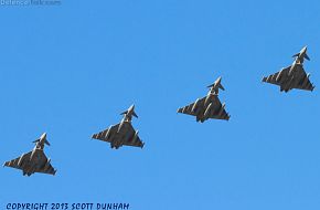 RAF Eurofighter Typhoon FGR4 Fighters