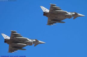 RAF Eurofighter Typhoon FGR4 Fighters