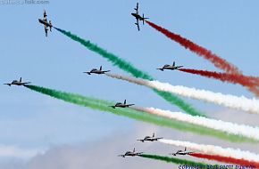 IAF Freece Tricolori MB339A