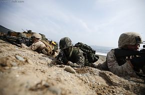 Foal Eagle 2014 - Military Exercise USA and South Korea Marines