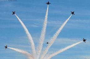 US Navy Blue Angels F/A-18C Hornet