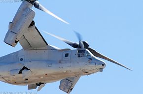 USMC MV-22 Osprey Tilt Rotor Aircraft