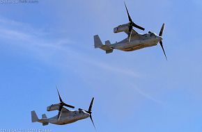 USMC MV-22 Osprey Tilt Rotor Aircraft