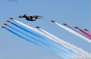 RAF Red Arrows & Airbus A400M Atlas