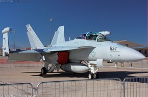 US Navy EA-18G Growler Electronic Warfare Aircraft