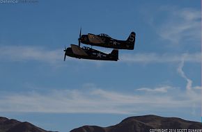 US Navy F6F Hellcat - F8F Bearcat