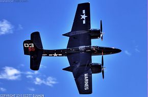 USMC F7F Tigercat Fighter