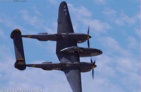 US Army Air Corps P-38 Lightning Fighter