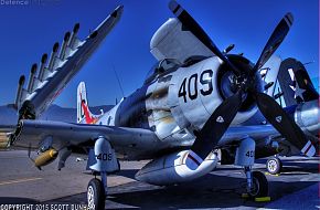 USMC A-1 Skyraider Attack Aircraft