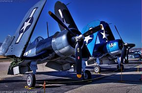 US Navy F4U Corsair Fighter