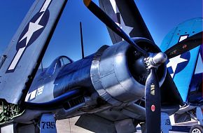 US Navy F4U Corsair Fighter
