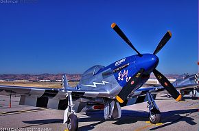 US Army Air Corps P-51 Mustang Fighter