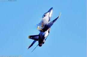US Navy Blue Angels F/A-18D Hornet Fighter