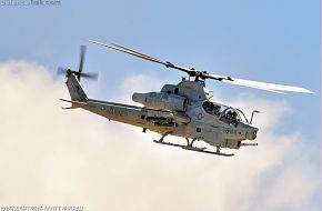 USMC AH-1Z Viper Helicopter Gunship