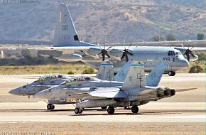 USMC F/A-18D Hornet Fighters