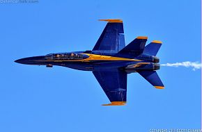 US Navy Blue Angels F/A-18D Hornet Fighter