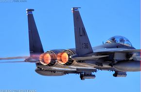 USAF F-15E Strike Eagle Fighter